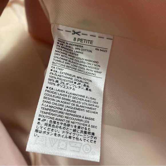 NEW Lovely Pink Banana Republic Suit Jacket 8P - Picture 5 of 7